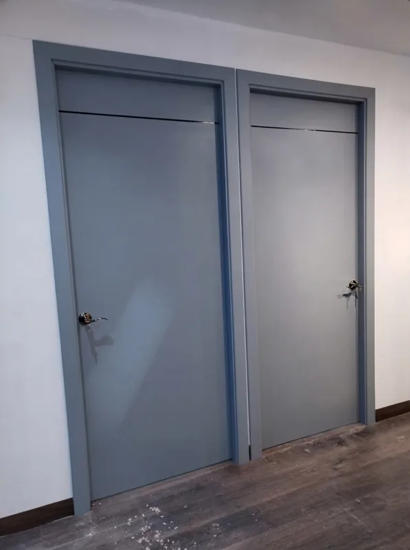 Puertas lacadas para oficina